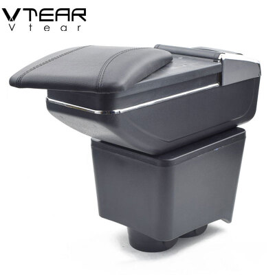 

Vtear For VW Polo 2004-2010 armrest box central Store content box products interior Armrest Storage car-styling accessories parts