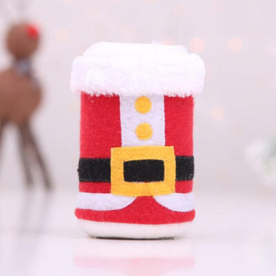 

1PCS Ugly Christmas Sweater Wine Bottle Cover Holiday Liquor Bags Nip New