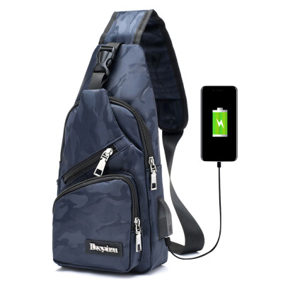 

Portable Mens Chest Bag Outside Leisure Travel Cycling Multi-functional Couples Small Bags Mini Messenger Bag