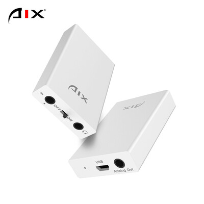 

AIX love show small white box A0 version Apple Android mobile phone anchor live adapter computer sound card mobile live converter OTG interface lossless sound quality digital input audio adapter