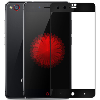 

KOOLIFE Nubian Z11mini полноэкранных стало крышка пленочное покрытием полноэкранной полной стеклянной пленки защитной пленки наносят на мобильный телефон Nubian Black Z11 мини