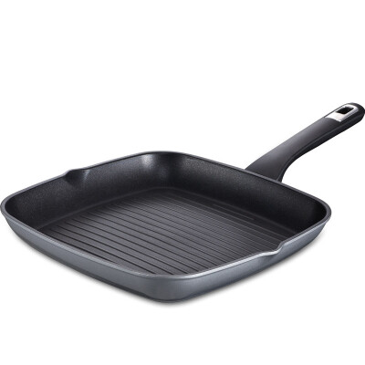 

ASD 28cm Frying Pan JL28K1WG Non-stick Beaf Steak Roasting Grill Pan Smokeless For Induction Cooker and Open Fire