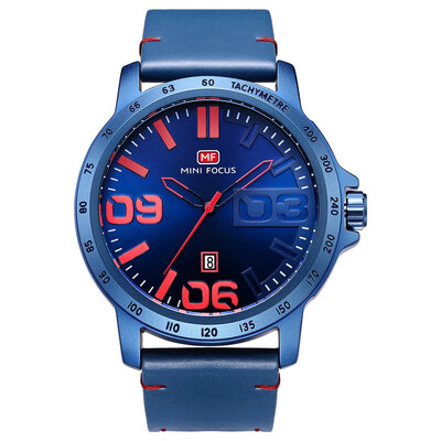 

BOFUTE Male Watches Casual Watch Quartz Watches Japanese Movement Calendar Luminous Waterproof Genuine Leather Strap 0169G