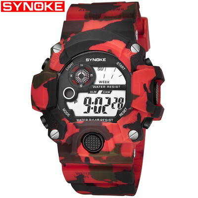 

New fashion electronic watch personality color color sports multi-function waterproof student electronic watch