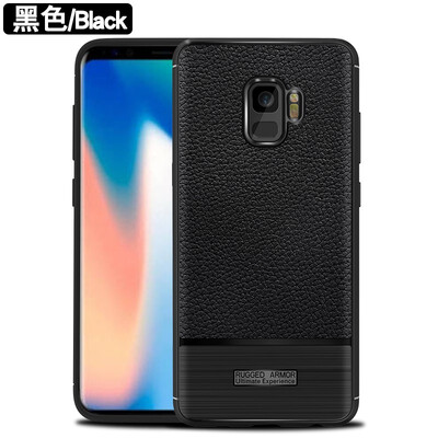 

Fivice Samsung Galaxy S9 case luxury silicone anti-fall lychee phone case