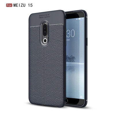 

Fecoprior Back Cover For MEIZU 15 Snapdragon 660 Meilan Case Soft TPU Silicon Fundas Coque Celulars