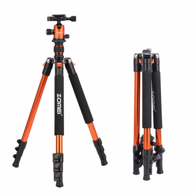 

Zomei Q555 Lightweight Alluminum Alloy Camera Tripod with 360 Degree Ball Head 14" Quick Release Plate for Canon Nikon Sony Sam