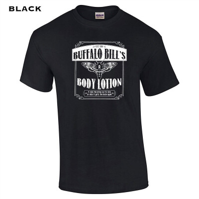 

355 Buffalo Bill Body Lotion Funny Mens T Shirt