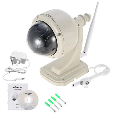 

KKmoon 1080P 20MP 129" CMOS Wireless WIFI Dome PTZ HD IP Camera Outdoor Waterproof 27-135mm 5X Optical Zoom Auto Focus Lens 2