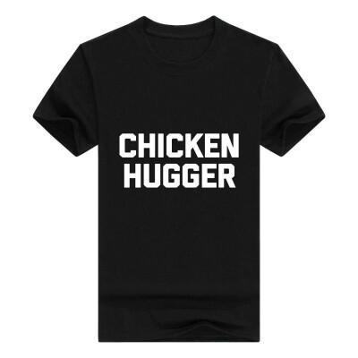 

Chicken Hugger Men T-Shirt Funny Saying Sarcastic Chickens Humor