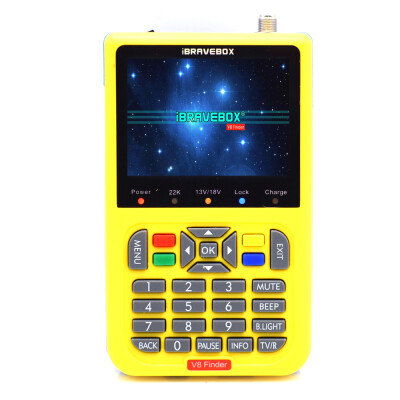 

V8 Finder Digital Satellite Finder With 35 inch LCD Digital Display