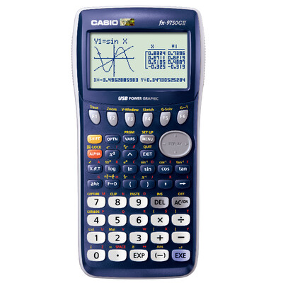 

Casio (CASIO) FX-9750GII graphics calculator dark blue