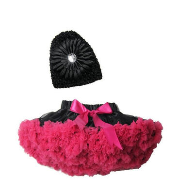 

Буэнос Нинос Девушки Туту Pettiskirt С пион цветок Хат Набор