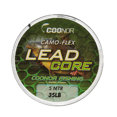 

ROMACCI 45lb 5m Leadcore Braided Camouflage Carp Fishing Line Hair Rigs Lead Core Fishing Tackle
