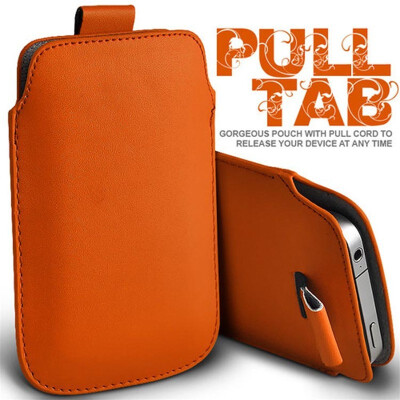 

Fashion PU Leather Pull Tab Sleeve Pouch For Lenovo Lenovo C2 k10a40 C2 Power Phone Case Bag Universal Full Protective Pouch