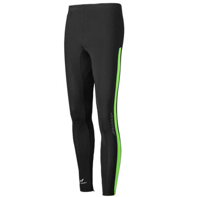 

PRO TOUCH quick-drying pants male running pants compression elastic basketball leggings training feet long pants 234084 902-050 black green side XXXL