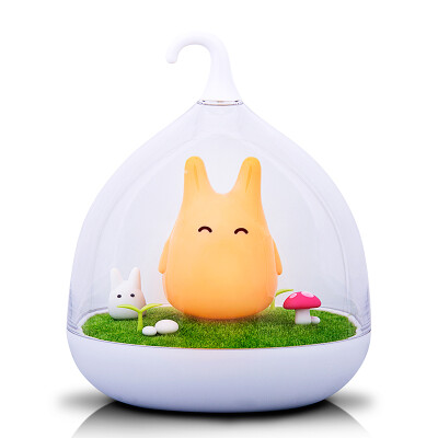 

Newman LED gift night light bedroom night light bedside lamp dimming baby light rabbit orange