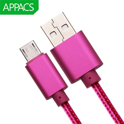 

APPACS Micro USB Cable Fast Charging Mobile Phone Andriod Cable Adapter 5V2A 1m 2m 3m USB Data Charger Cable for Samsung HTC LG