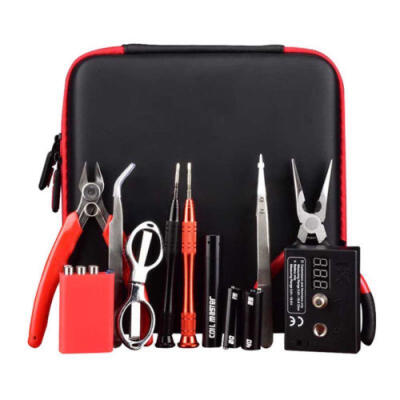 

Professional Vape Carrying Case Double Sided Vape Mod DIY Tool Kit Bag Organizer