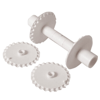 

UpperX 6pcslot Lace Roller Plastic Fondant Cake Molds Modelling Tools Cream Scraper Printing for the Kitchen Baking Decorations