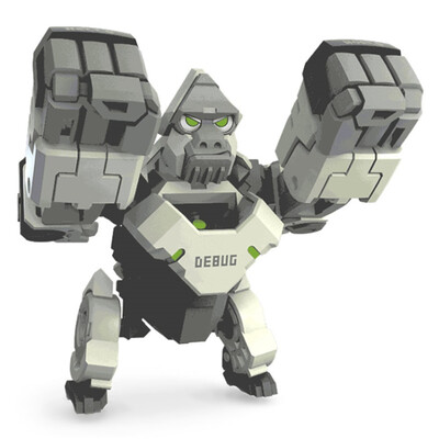 

Xiaomi 52Toys Deformation Toy Beast Series Program Ape Toy For Programmers Kids Toys For Girls Boys Children Birthday Xmas Gift