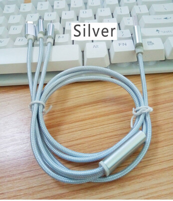 

Multiple 3 in 1 2 in 1 Fast Charging Cable For Lightning to USB Type-C Micro USB Data Cables For iPhone Samsung huawei