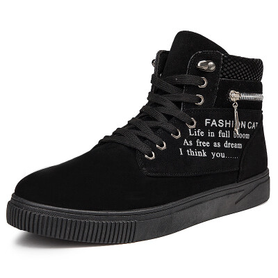 

Mens fashion casual boots high-top shoes