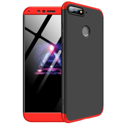 

MOONCASE Vivo Nex A Rear Fingerprint Three-Segment All-Inclusive Shield - Black Red