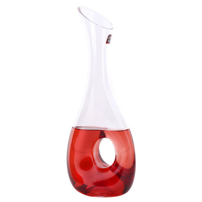 

Jingdong Supermarket] 1950 pure hand-blown concentric round 750ML red wine wine drinker