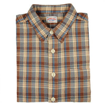 

BIIFREE Mens Clothing 100 cotton Long sleeve Retro Plaid Shirt