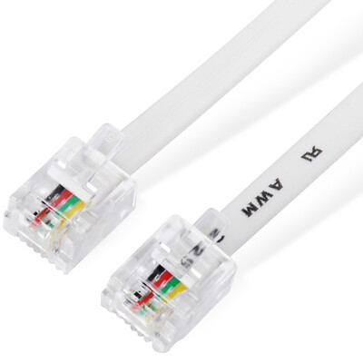 

Ferguson cabos F08313 telephone line finished 4-core four-core indoor tower extension cable extension line telephone cable four core 3 meters