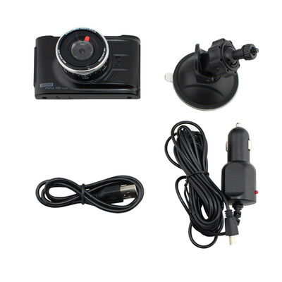 

ЖК-1080p HD в аварии автомобиля DVR автомобиля видеокамеры рекордер черный/Золотой