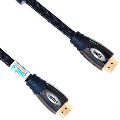 

Sanbao (Sanbao) WHR-150B HDMI А / кабель высокой четкости версии 3D 1.4 Проводка линии данных высокой четкости черный меш 5М