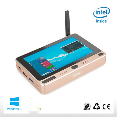 

Pocket PC Windows 10 Home Intel Cherry trail Z8300 5" Mini PC 4GB RAM 64GB ROM with USB30 Dual-Band WIFI Set Top TV Bluetooth