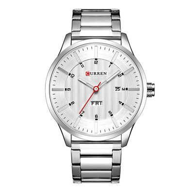 

CURREN 8316 Men Watch Quartz Brand Watch Wristwatch Calendar Time Display Stainless Steel Watch