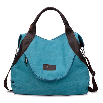 

Autumn New Large Capacity Single Shoulder Slanting Bag Cross Bag Vintage Canvas Bag European And American Style Postman Bag