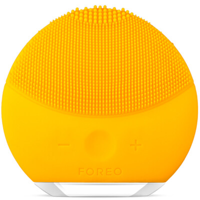 

Фей Луо Er (FOREO) Luna ЛУНА Mini Mini 2 с заменой электрических пор чистками чистки инструмента электронного инструмента для стирки красоты щетки очистителя кремнезем подсолнечник желтым