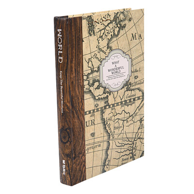 

Утро (M & G) книга журнал APYDY971 ретро A5 ноутбук твердая копия 128 красно-коричневый