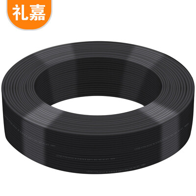 

Lijia LJ-PX8805 leather fiber optic cable indoor self-supporting 30 dual core 2 core 2 wire butterfly cable project home fiber optic cable black 500 m roll
