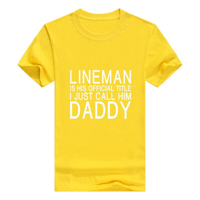 

Baby Gifts For All Lineman Official Title I Call him Daddy Bodysuit