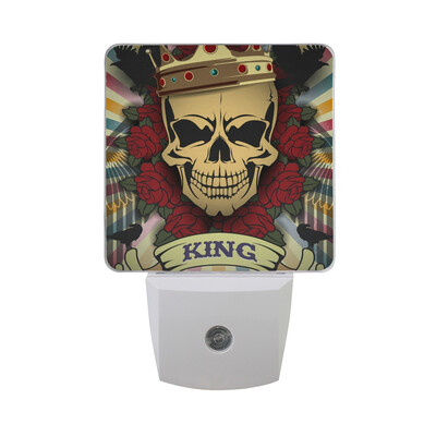

ALAZA Valentines DayLED Night Light With Smart Dusk To Dawn SensorFlamy Symbol LOVE Plug In Night Light