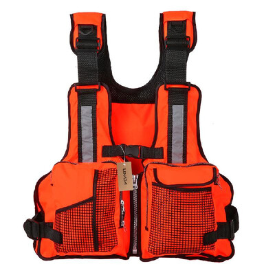 

Lixada Multi Pockets Fishing Life Jacket Vest Sailing Kayaking Boating Jacket Waistcoat Lbs