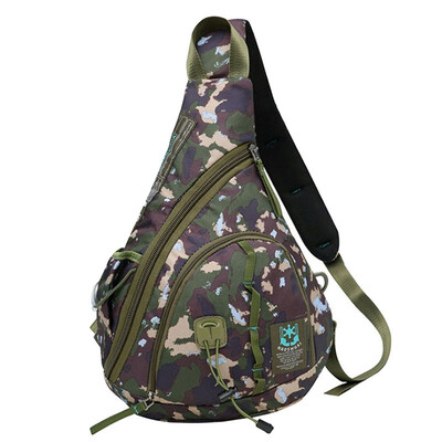 

Men Women Waterproof Sling Chest Bag Shoulder Backpack Nylon Travel Outdoor Crossbody Daypack School Bag for Hiking Climbing