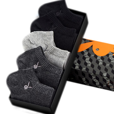 

Jingdong Supermarket Playboy PLAYBOY 2411 gift box 5 pairs of men&socks socks sports mesh breathable male socks men&39s cotton socks male black 2 dark gray 2 light gray 1