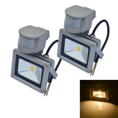 

JIAWEN 2PCS 10W LED Floodlight PIR Motion Sensor Outdoor Motion Sensor Light AC 85V - 265V