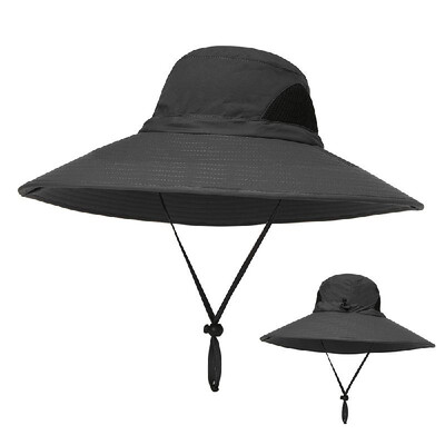 

Outdoor Hat Wide Brim Breathable Hunting Fishing Safari Sun Hat Cap