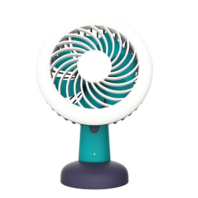 

Style party (sty! Epie) A202 pocket monster charge fan lamp table fan holding small fan usb mute office portable small fan creative gift indigo