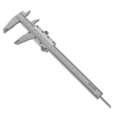 

Huafeng Jujian HF-8631115 measuring tools vernier caliper 150MM fine polishing chrome stainless steel card body