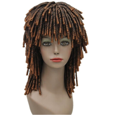 

StrongBeauty Medium Length Twist Hair Crotchet Braids Wigs Synthetic Hair Women Full Capless Wig COLOUR CHOICES
