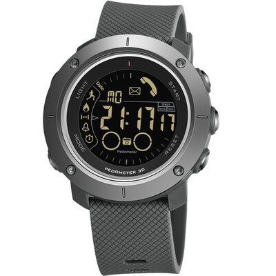 

Bluetooth smart step counter reminder watch support ios Android sports electronic watch